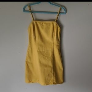 Urban Outfitters Yellow Dress *repost*